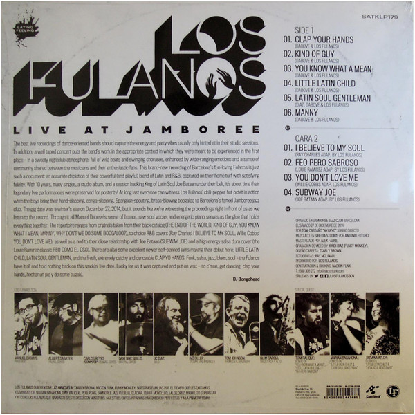 Los Fulanos - Live At Jamboree | Satélite K (SATKLP179) - 3