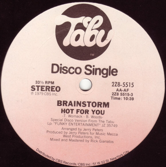 Brainstorm - Hot For You | Tabu Records (2Z8-5515)