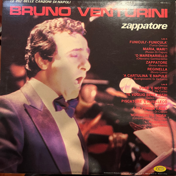 Bruno Venturini - Zappatore | International Joker Production (SM 4178) - 2