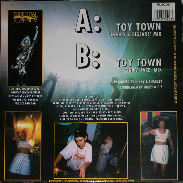 Hixxy & Sharkey - Toy Town | Essential Platinum (PLUK 001) - 2