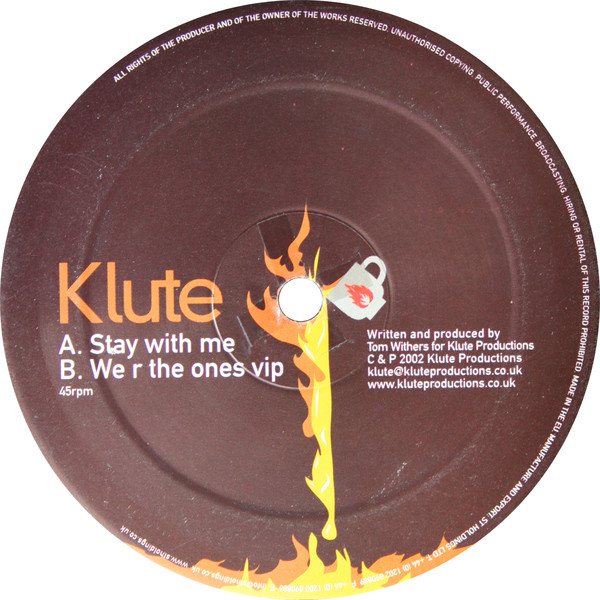 Klute - Stay With Me / We R The Ones (VIP) | Commercial Suicide (Suicide004)