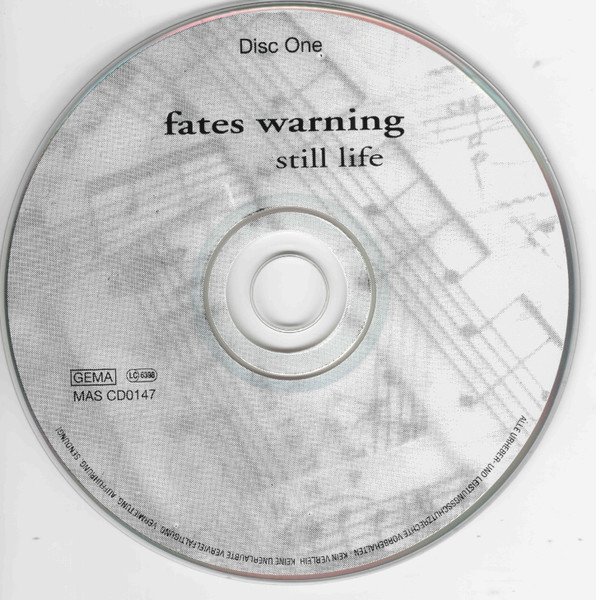 Fates Warning - Still Life | Massacre Records (MAS CD0147) - 3 Fates Warning - Still Life | Massacre Records (MAS CD0147) - 3