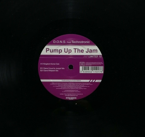 D.O.N.S. Feat. Technotronic - Pump Up The Jam | Executive Limited (EL 10) - 2