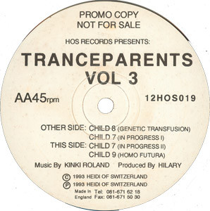 Tranceparents - Vol 3 | Heidi Of Switzerland (12HOS019) - main