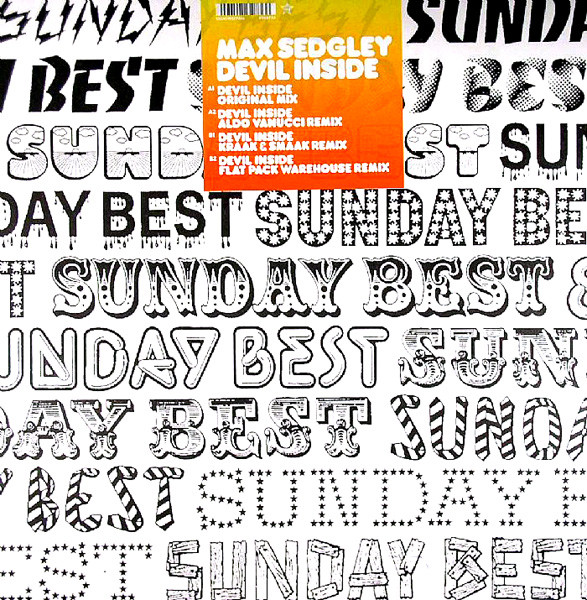 Max Sedgley - Devil Inside | Sunday Best Recordings (sbest23) - main
