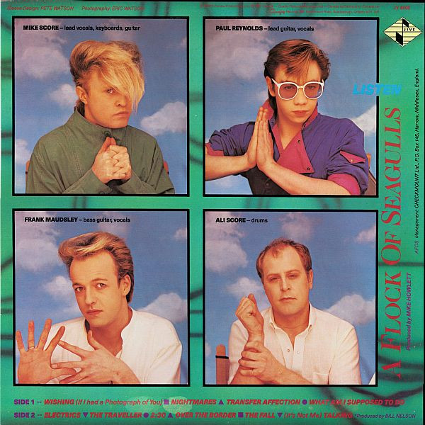 A Flock Of Seagulls - Listen | Jive (JV 6606) - 2