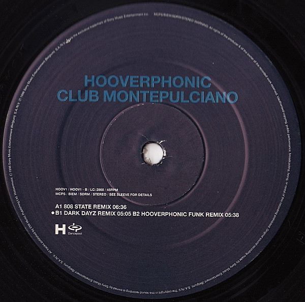 Hooverphonic - Club Montepulciano | Dance Pool (HOOV1) - 4 Hooverphonic - Club Montepulciano | Dance Pool (HOOV1) - 4