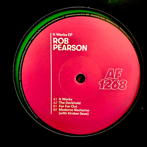 Rob Pearson - It Works EP | AF 1268 (AF1268-02) - main