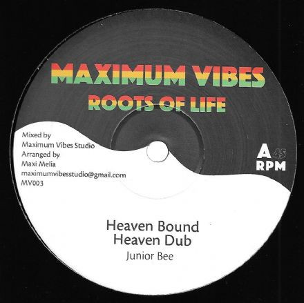 Junior B - Heaven Bound | Maximum Vibes (MV003) Junior B - Heaven Bound | Maximum Vibes (MV003)