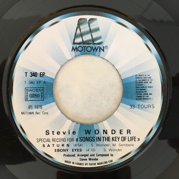 Stevie Wonder - Songs In The Key Of Life | Motown (2 C168-97900/1) - 9
