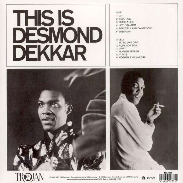 Desmond Dekker - This Is Desmond Dekkar | Trojan Records (TBL1001) Desmond Dekker - This Is Desmond Dekkar | Trojan Records (TBL1001)