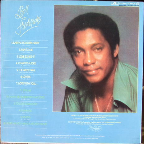 Bill Fredericks - Love With You | Polydor (23 83 470) - 2 Bill Fredericks - Love With You | Polydor (23 83 470) - 2