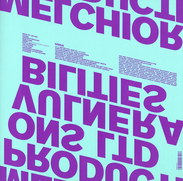 Melchior Productions - Vulnerabilities | Perlon (PERL130) - main