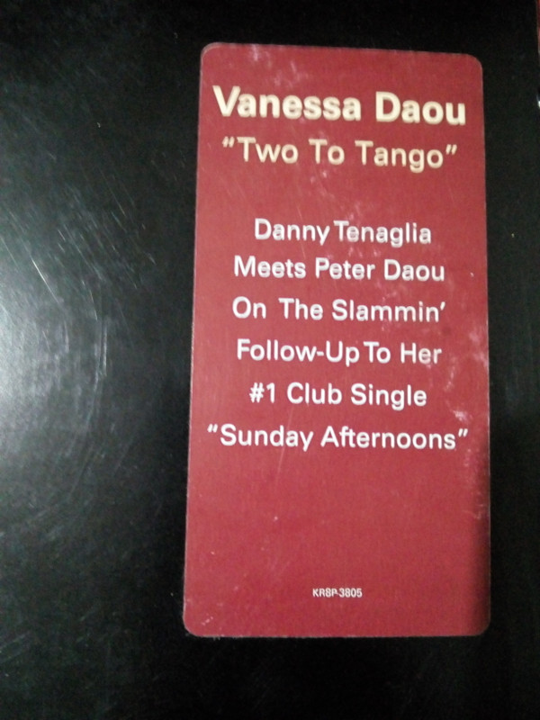 Vanessa Daou - Two To Tango | Krasnow Entertainment (KR8P 3805) - 3