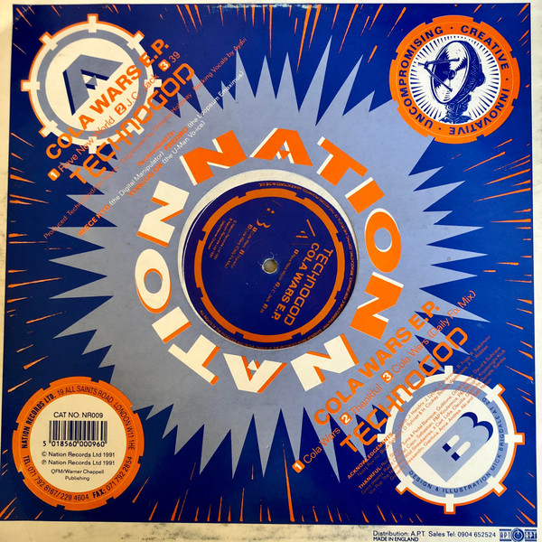 Technogod - Cola Wars E.P. | Nation Records (NR009) - 2 Technogod - Cola Wars E.P. | Nation Records (NR009) - 2
