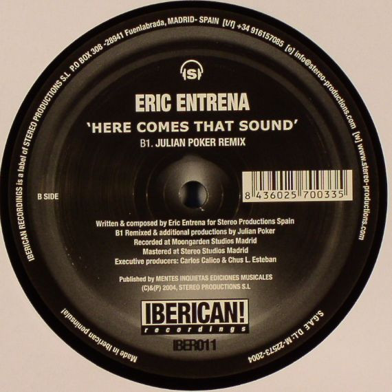 Eric Entrena - Here Comes That Sound | Iberican! Recordings (IBER011) - 2 Eric Entrena - Here Comes That Sound | Iberican! Recordings (IBER011) - 2