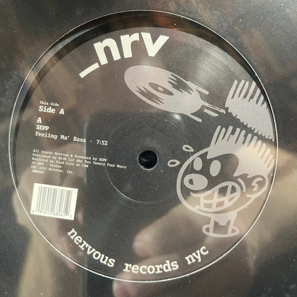 Sepp - Feeling Ma' Bass EP | _NRV (_NRV007)