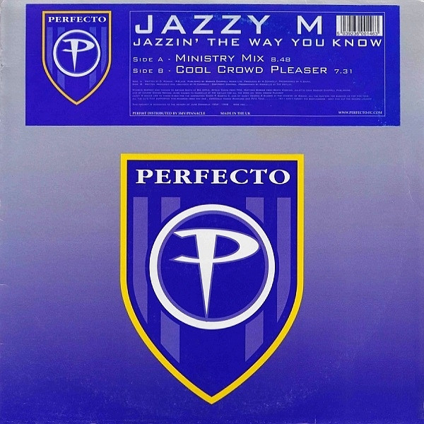 Jazzy M - Jazzin' The Way You Know | Perfecto (PERF08T) - main