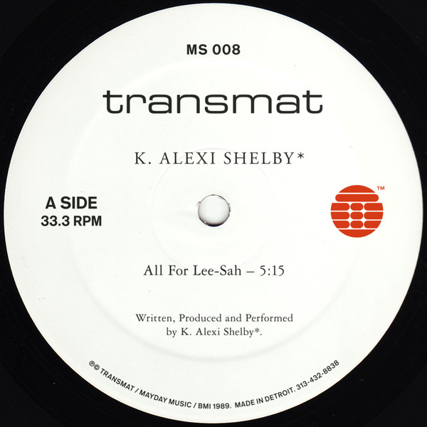 K-Alexi - All For Lee-Sah | Transmat (MS 008)