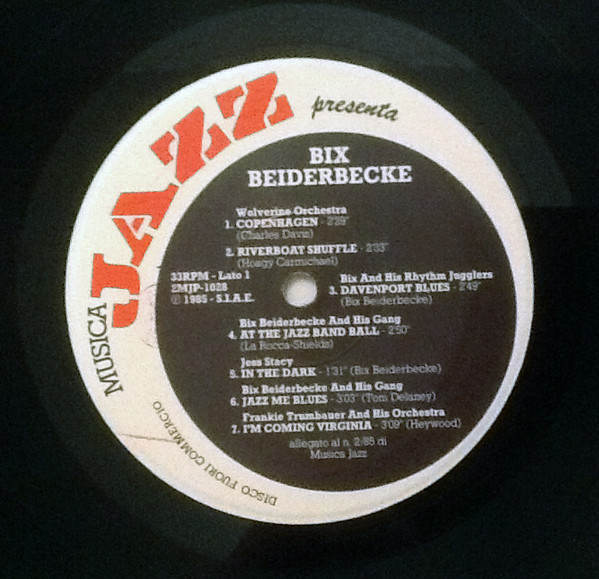 Bix Beiderbecke - Il Leggendario Bix Beiderbecke | Musica Jazz (2MJP 1028) - 3