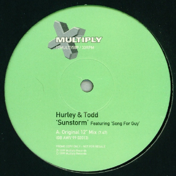 Hurley & Todd - Sunstorm | Multiply Records (12MULTY 58P)