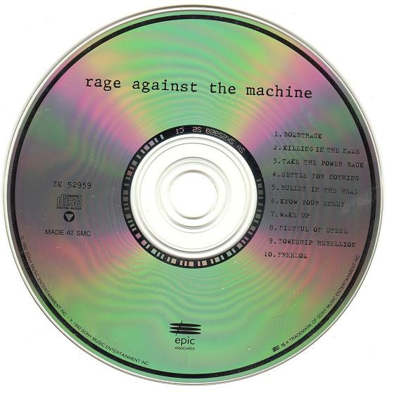 Rage Against The Machine - Rage Against The Machine (CD) | Epic Associated (CZK 52959) - 3