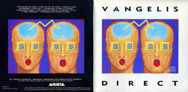 Vangelis - Direct | Arista (ARCD-8545) - 4