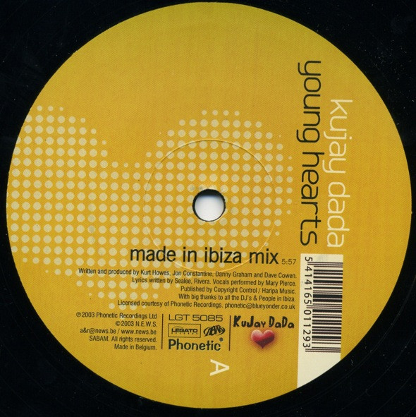 Kujay Dada - Young Hearts | Legato Records (LGT 5085) Kujay Dada - Young Hearts | Legato Records (LGT 5085)