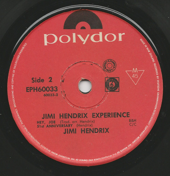 The Jimi Hendrix Experience - The Wind Cries Mary | Polydor (EPH-60033) - 4 The Jimi Hendrix Experience - The Wind Cries Mary | Polydor (EPH-60033) - 4
