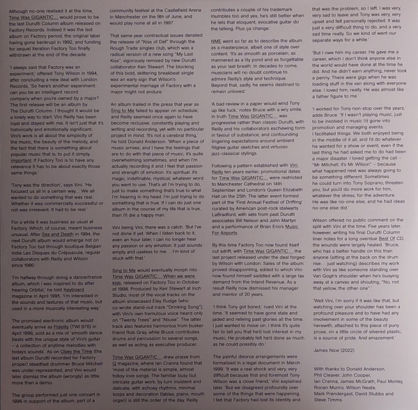 The Durutti Column - Time Was Gigantic... When We Were Kids | London Records (FAC 2.31) - 4 The Durutti Column - Time Was Gigantic... When We Were Kids | London Records (FAC 2.31) - 4