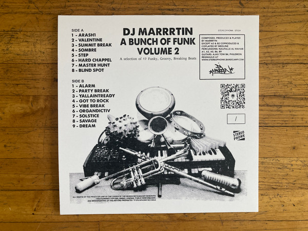 DJ Marrrtin - Bunch Of Funk Volume 2 | Stereophonk (ST 024) - 2