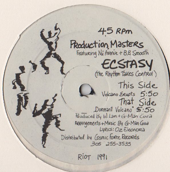 Production Masters - Ecstasy (The Rhythm Takes Control) | Riot (PM 0001) - main