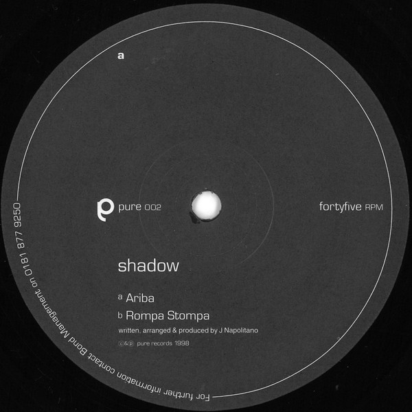 Shadow - Ariba | Pure Records (pure 002) Shadow - Ariba | Pure Records (pure 002)