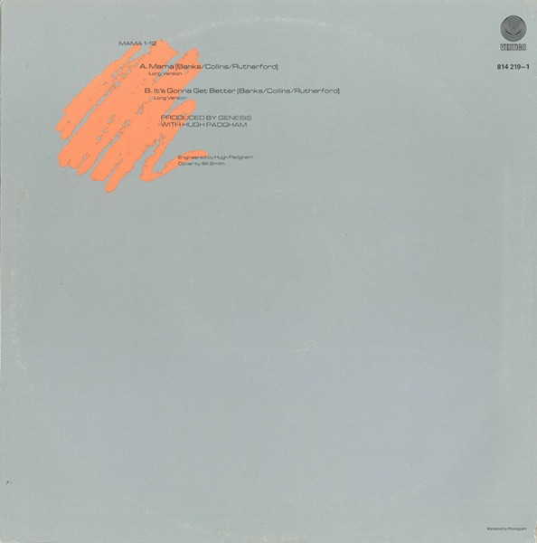 Genesis - Mama | Vertigo (814 219-1) - 2
