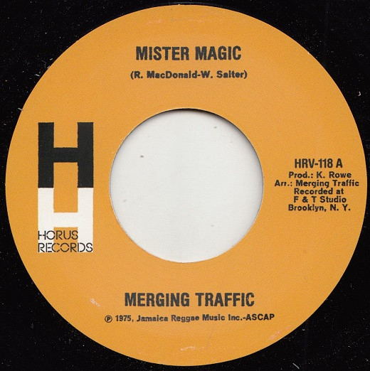 Merging Traffic - Mister Magic / Tonight | Horus Records (HRV-118)