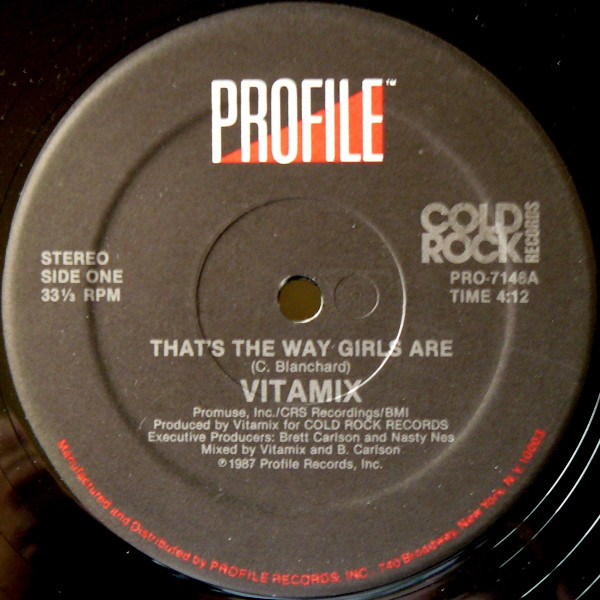 Vitamix - That's The Way Girls Are | Profile Records (PRO-7146)