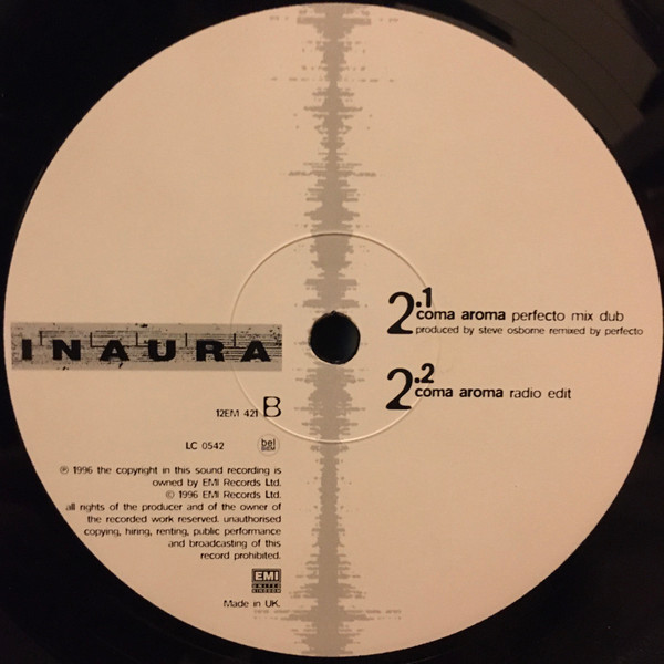 Inaura - Coma Aroma | EMI (12EM 421) - 3