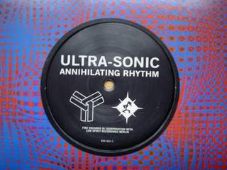 Ultra-Sonic - Annihilating Rhythm | Fire Recordings (855 661-1) - 3