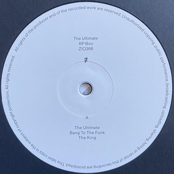 RP Boo - The Ultimate | Planet Mu (ZIQ366) - 3