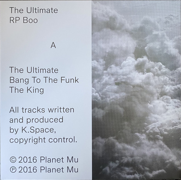 RP Boo - The Ultimate | Planet Mu (ZIQ366)