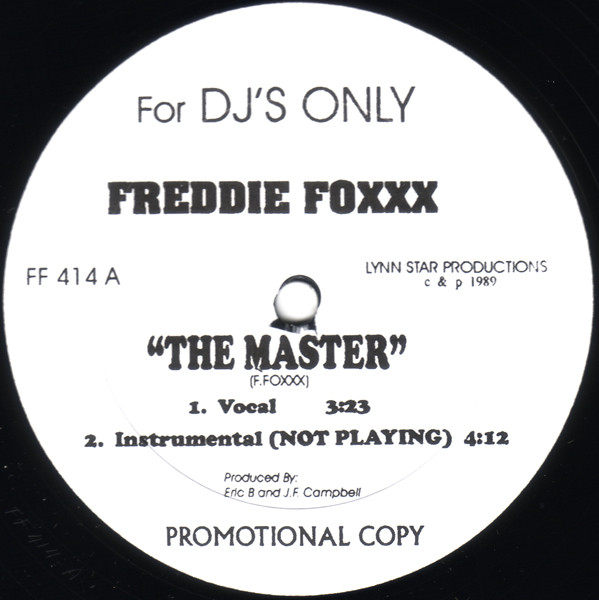 Freddie Foxxx / Ultimate Force - The Master / I'm Not Playing | Not On Label (Freddie Foxxx) (FF 414) Freddie Foxxx / Ultimate Force - The Master / I'm Not Playing | Not On Label (Freddie Foxxx) (FF 414)