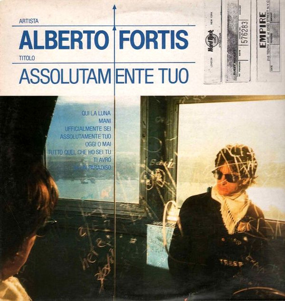 Alberto Fortis - Assolutamente Tuo | CBS (451031-1) - 2
