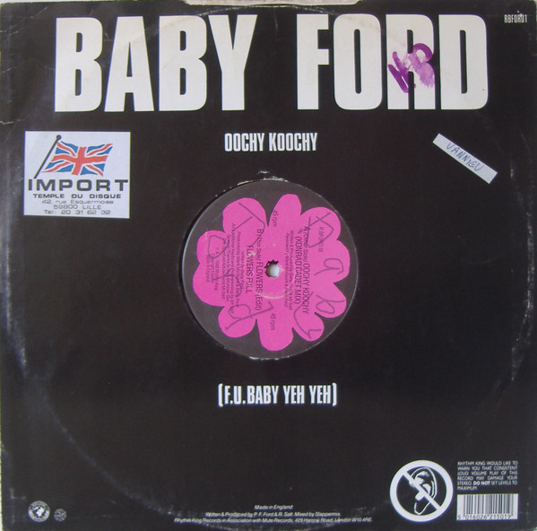 Baby Ford - Oochy Koochy | Rhythm King (R BFORD 1) - 3