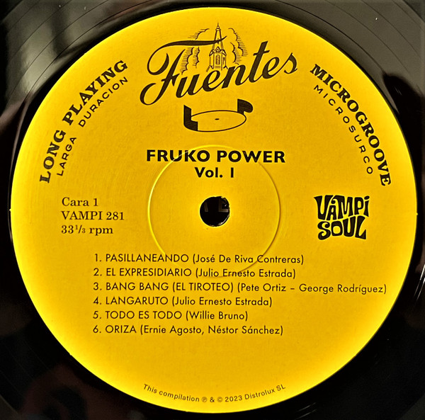 Fruko y sus Tesos - Fruko Power Vol.1: Rarities & Deep Album Cuts 1970-1974 | Vampi Soul (VAMPI 281) - main