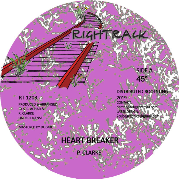 P. Clarke / T. Murray - Heart Breaker / Beautiful Lady | Rightrack (RT1203) - 2