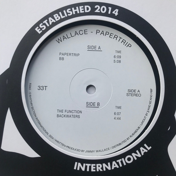Wallace - Papertrip | Rhythm Section International (RS065)