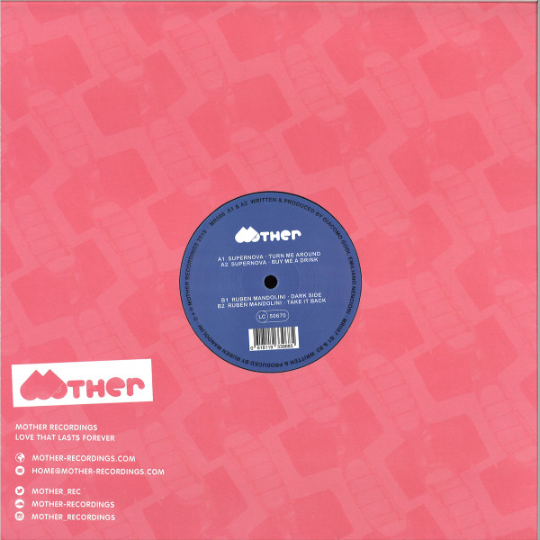 Supernova / Ruben Mandolini - Turn Me Around / Dark Side | Mother (MR086)