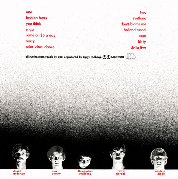 xex - group:xex | Dark Entries (DE-012) - 2