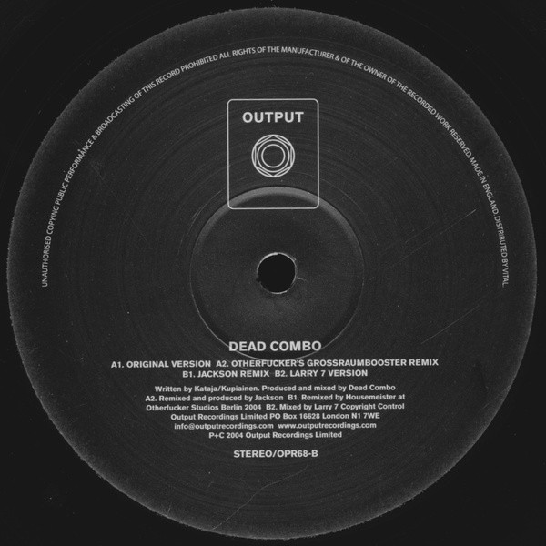 Dead Combo - You Don't Look So Good | Output (OPR 68) - 3