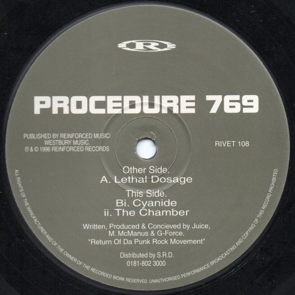 Procedure 769 - Lethal Dosage | Reinforced Records (RIVET 108) - 3